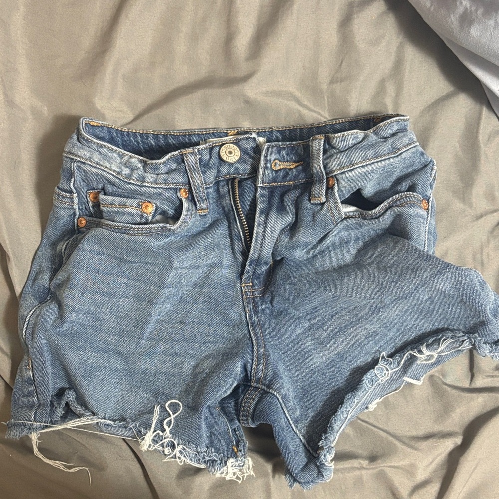 Madden Girl Light Blue Jean Shorts